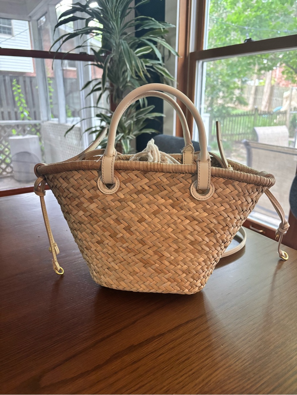 Basket bag tote